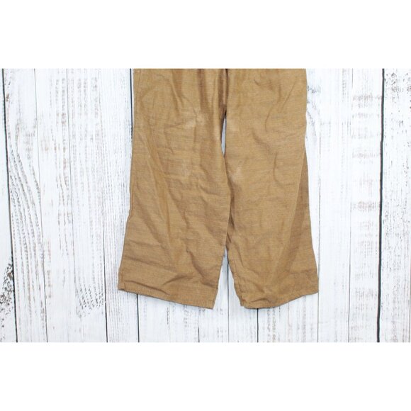 Thaluta Brown Harem Loose Yoga Travel Lounge Boho Pants Size Medium - Picture 8 of 9